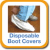 Protective Tyvek disposable shoe covers white XL heavy duty application 200 pair per case
