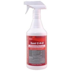 SANI C-N-D Disinfectant - SANI C-N-D Disinfectant 32 OZ BOTTLE