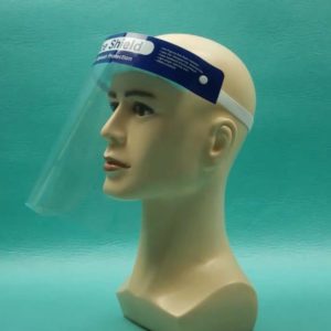 Medical face shield with cushion elastic head band packs of 5