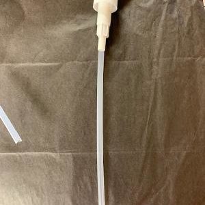 24/410, 6 3/4" tube Pumps, white Ribbed Pumps packs of 10