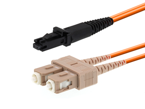 Multimode 62.5/125 MTRJ/SC Duplex Fiber Patch Cord