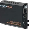 Signamax 065-1100NS 100BaseTX to 100BaseFX Media Converter ST/MM, 2 km Span