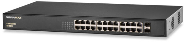 Signamax # SC10010 C-100 24 Port Gigabit PoE+ Switch