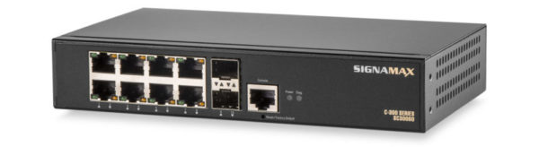Signamax # SC30060 C-300 8 Port Gigabit Managed Switch