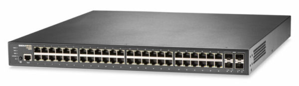 Signamax # SC50010 C-500 48 Port Gigabit PoE Managed Switch, 4 SFP+ Ports