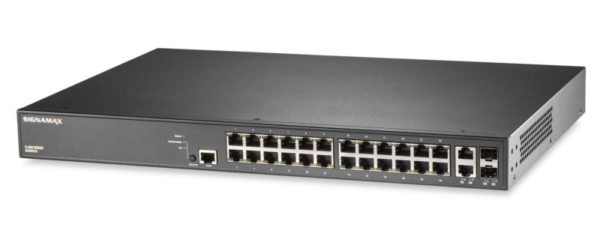 Signamax # SC60010 C-600 24 Port PoE Lighting Managed Switch