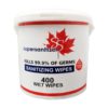 Super Sanitizer Wipes , 400 wipes per container , $69.00 per container